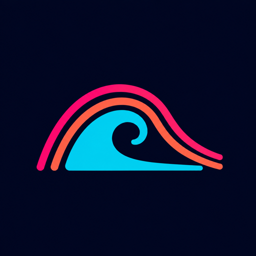Neon Tide wave mark